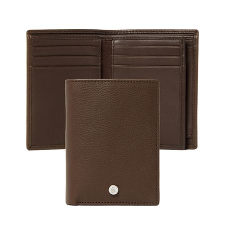 Festina Card holder with flap Button Brown
