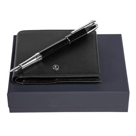 Festina Set Festina Black (fountain pen & wallet)