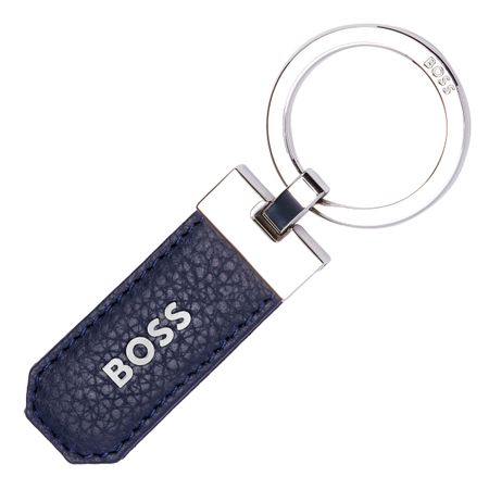 Hugo Boss Key ring Classic Grained Navy