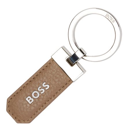 Hugo Boss Key ring Classic Grained Camel