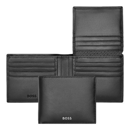 Hugo Boss Wallet with flap Classic Smooth Black