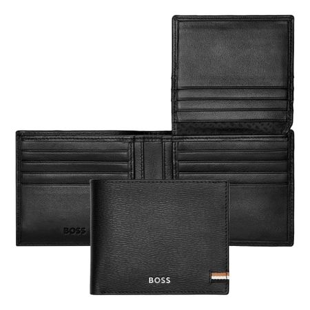 Hugo Boss Wallet with flap Iconic Black