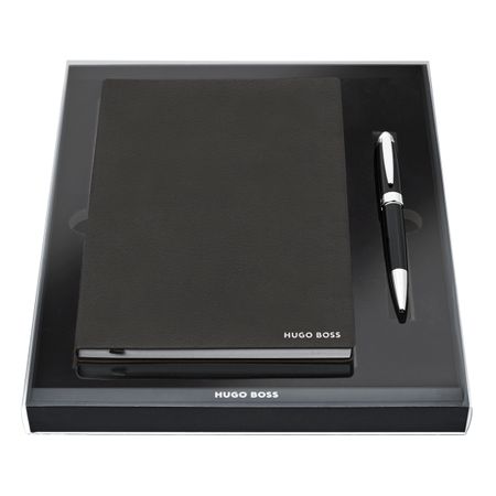 Hugo Boss Set HUGO BOSS Black (ballpoint pen & note pad A5)