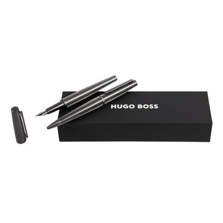 Hugo Boss Set Nitor Gun (ballpoint pen & fountain pen)