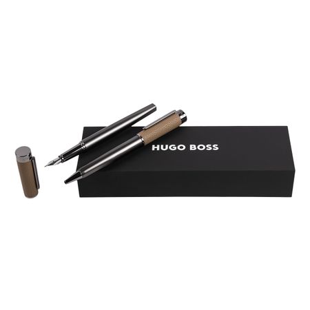 Hugo Boss Set Corium Camel (ballpoint pen & fountain pen)