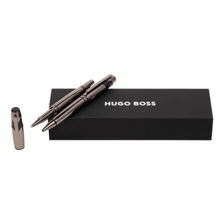 Hugo Boss Set Chevron Gun (ballpoint pen & rollerball pen)