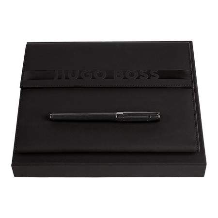 Hugo Boss Set HUGO BOSS Black (rollerball pen & folder A5)