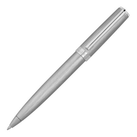 Hugo Boss Ballpoint pen Gear Brushed Chrome