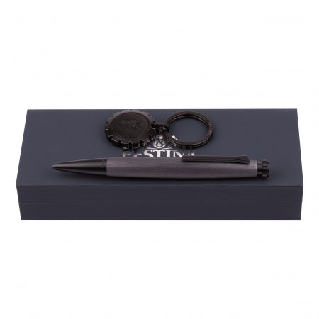 Festina Set Chronobike Black (ballpoint pen & key ring)