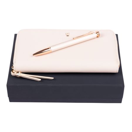 Festina Set Mademoiselle Ivory (ballpoint pen & travel purse)