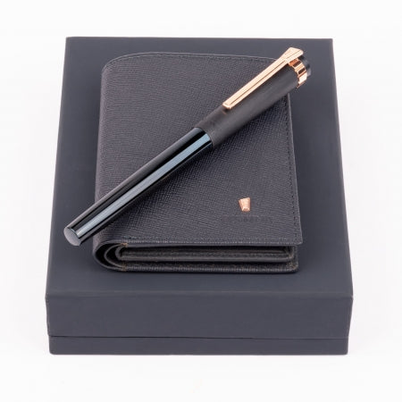 Festina Set Festina Navy (rollerball pen & card holder)