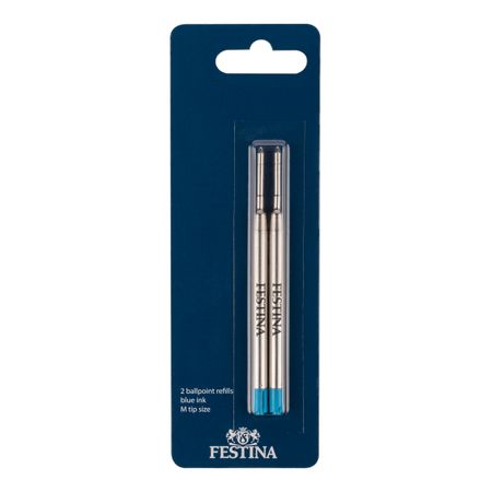 Festina 2 Ballpoint metal refill blue M