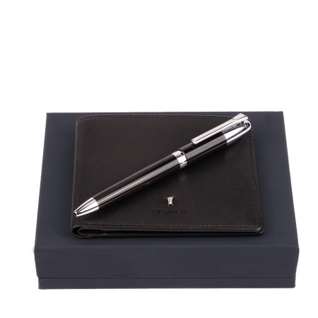 Festina Set Festina Black (ballpoint pen & wallet)