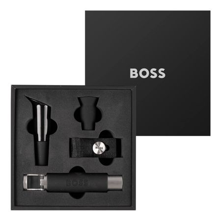 Hugo Boss Wine Set Iconic Black