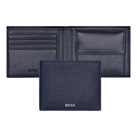 Hugo Boss Money wallet Classic Grained Navy