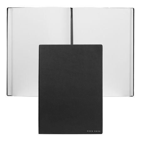 Hugo Boss Notebook B5 Essential Storyline Black Plain