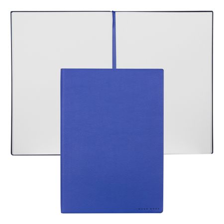 Hugo Boss Notebook B5 Essential Storyline Blue Plain