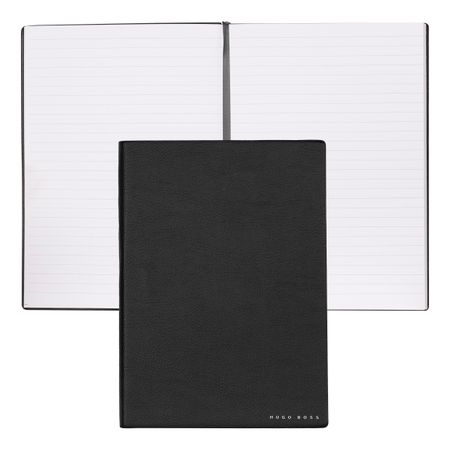 Hugo Boss Notebook A5 Essential Storyline Black Lined