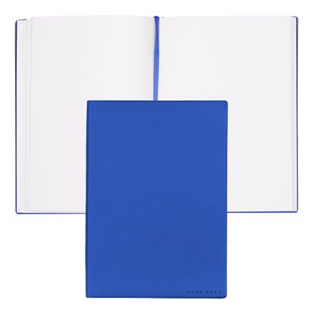 Hugo Boss Notebook A5 Essential Storyline Blue Plain