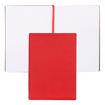 Hugo Boss Notebook A5 Essential Storyline Red Dots