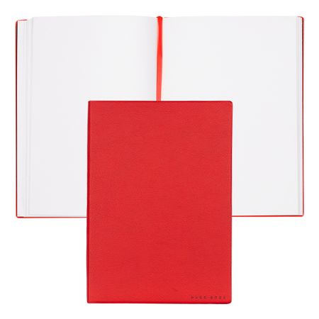 Hugo Boss Notebook A5 Essential Storyline Red Plain