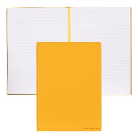 Hugo Boss Notebook A5 Essential Storyline Yellow Lined