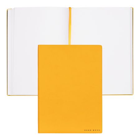 Hugo Boss Notebook A5 Essential Storyline Yellow Plain