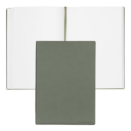 Hugo Boss Notebook A5 Essential Storyline Khaki Plain