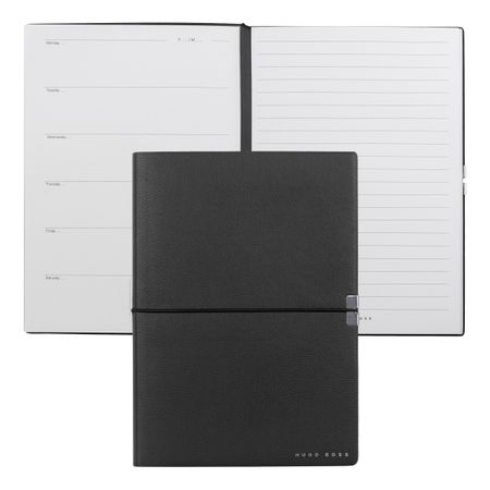 Hugo Boss Notebook A5 Elegance Storyline Black Agenda