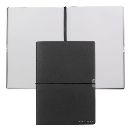 Hugo Boss Notebook A5 Elegance Storyline Black Plain