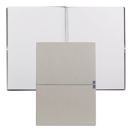 Hugo Boss Notebook A5 Elegance Storyline Grey Plain