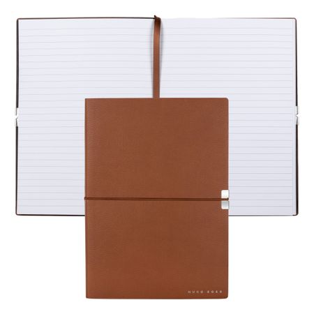 Hugo Boss Notebook A5 Elegance Storyline Camel Lined