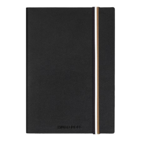 Hugo Boss Notebook A5 Iconic Black Lined