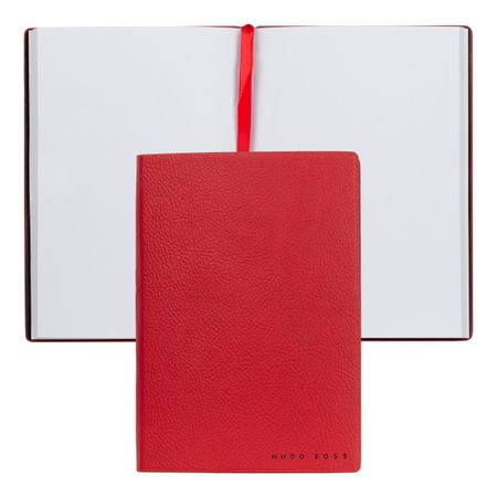 Hugo Boss Notebook A6 Essential Storyline Red Plain