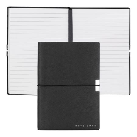 Hugo Boss Notebook A6 Elegance Storyline Black Lined