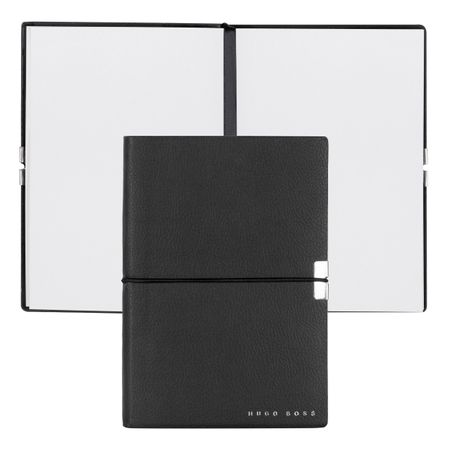 Hugo Boss Notebook A6 Elegance Storyline Black Plain