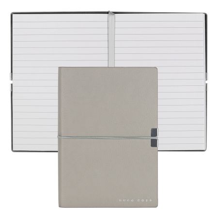 Hugo Boss Notebook A6 Elegance Storyline Grey Lined