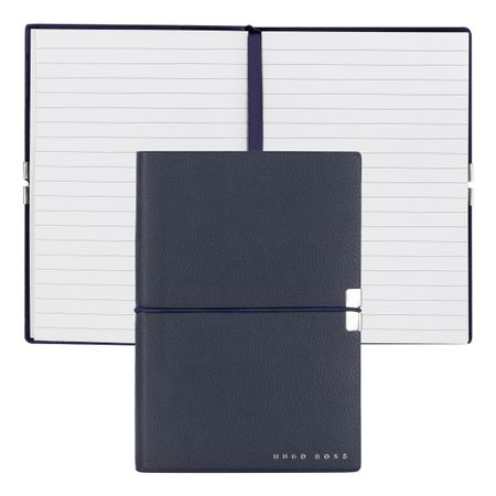 Hugo Boss Notebook A6 Elegance Storyline Navy Lined