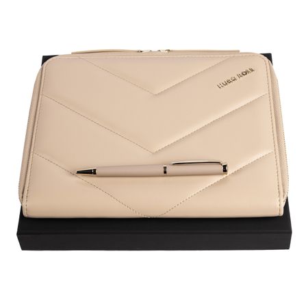 Hugo Boss Set HUGO BOSS Nude (ballpoint pen & conference folder A5)