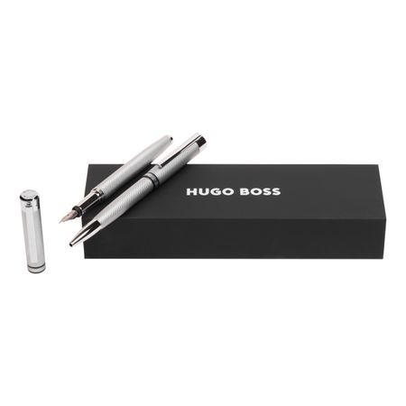 Hugo Boss Set Filament Chrome (ballpoint pen & fountain pen)