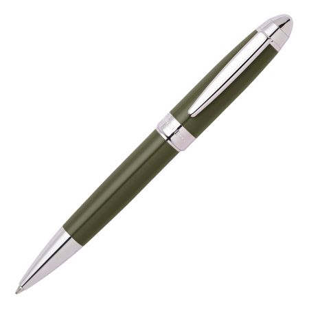 Hugo Boss Ballpoint pen Icon Kaki/Chrome