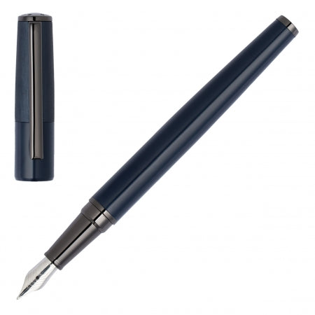 Hugo Boss Fountain pen Gear Minimal All Navy