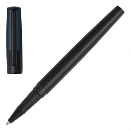 Hugo Boss Rollerball pen Gear Minimal Black & Navy