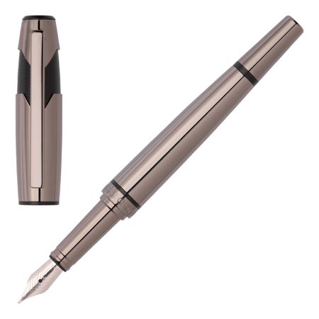 Hugo Boss Fountain pen Chevron Gun