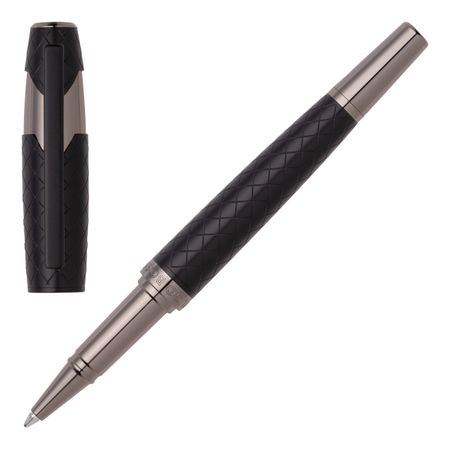 Hugo Boss Rollerball pen Chevron Black