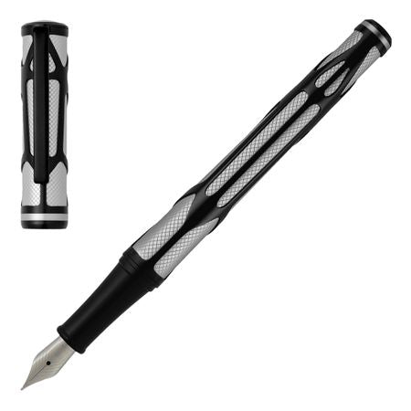 Hugo Boss Fountain pen Craft Chrome