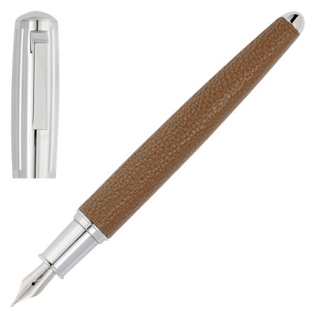 Hugo Boss Fountain pen Pure Iconic Camel