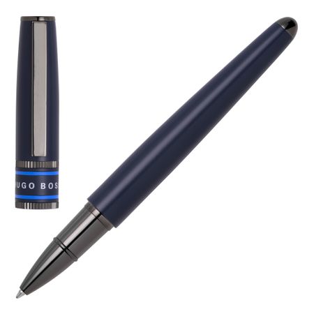 Hugo Boss Rollerball pen Illusion Gear Blue