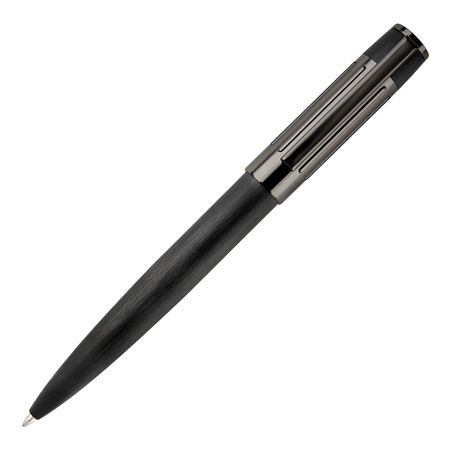 Hugo Boss Ballpoint pen Gear Ribs Black