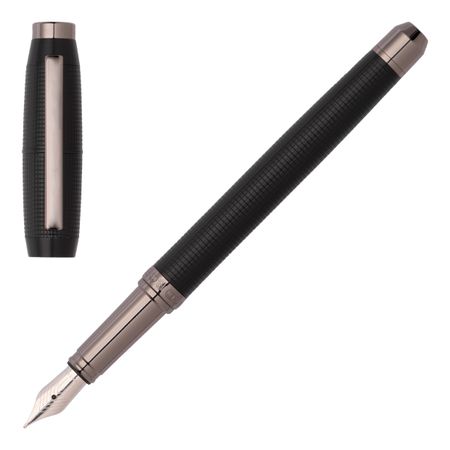 Hugo Boss Fountain pen Cone Black